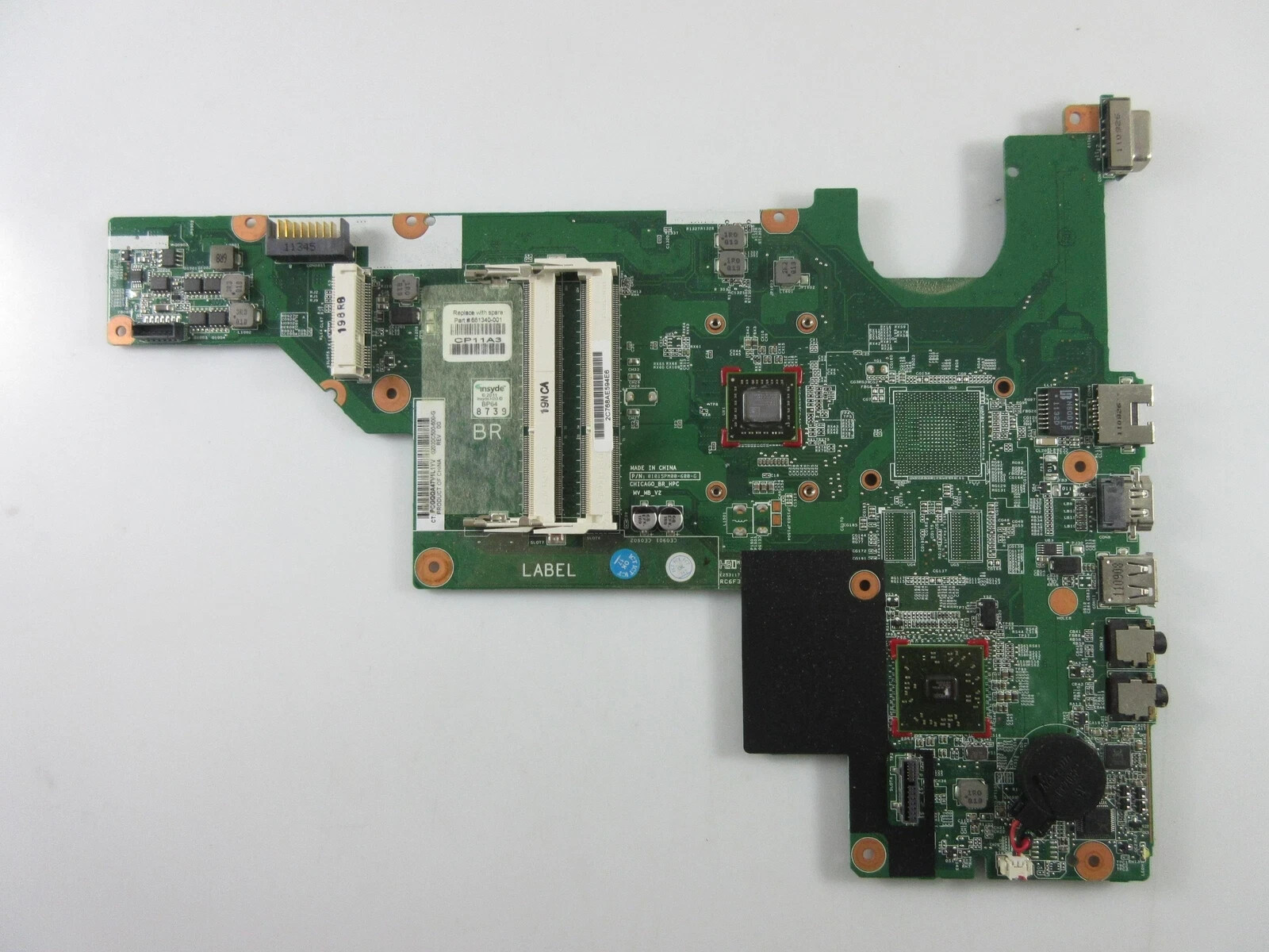 MOTHERBOARD MOTHERBOARD for HP 635 – 661340-001 – WORKING – AMD E-450
