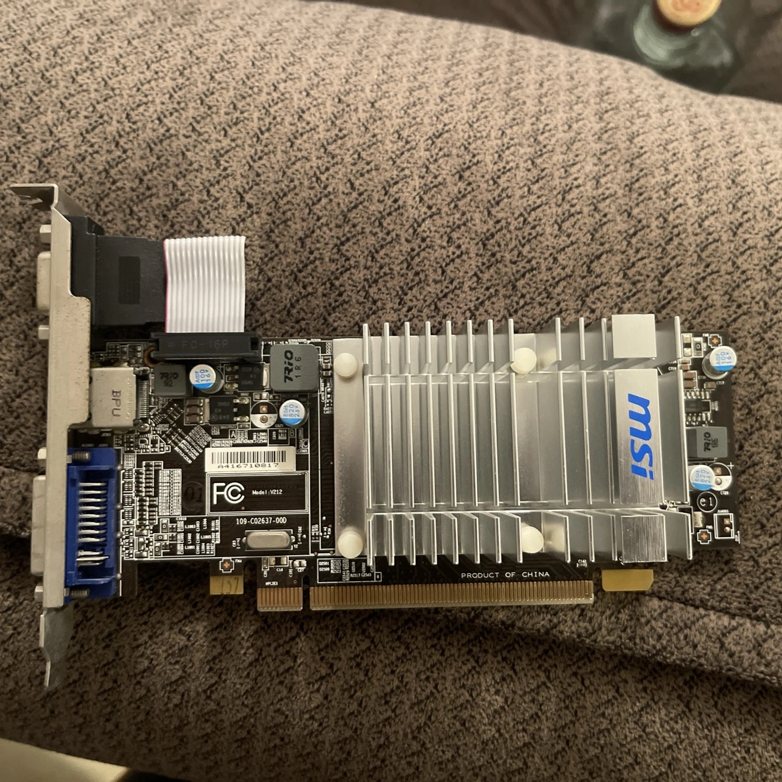 MSI ATI Radeon HD 5450 (R5450MD1GD3H/LP) 1GB DDR3 SDRAM PCI Express x16 Graphics