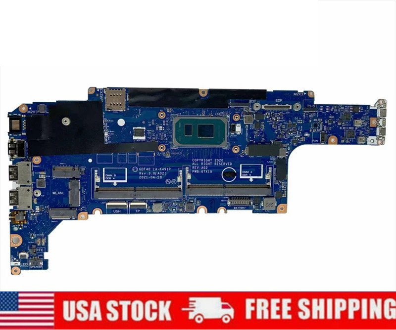Dell Latitude 5420 Motherboard i5-1145G7 Model 01M3M4 1M3M4 Replacement USK