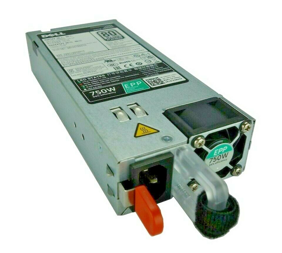 Dell Poweredge R530 R630 R730 R640 R740 750W 100-240V 80+ Platinum PSU 5RHVV
