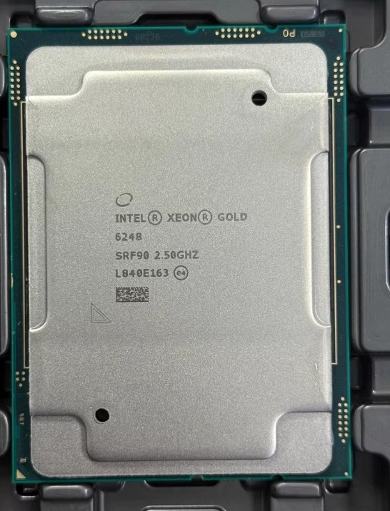 Intel Xeon Gold 6248 LGA 3647 Server CPU Processor 2.50GHz 20 Core 40T SRF90