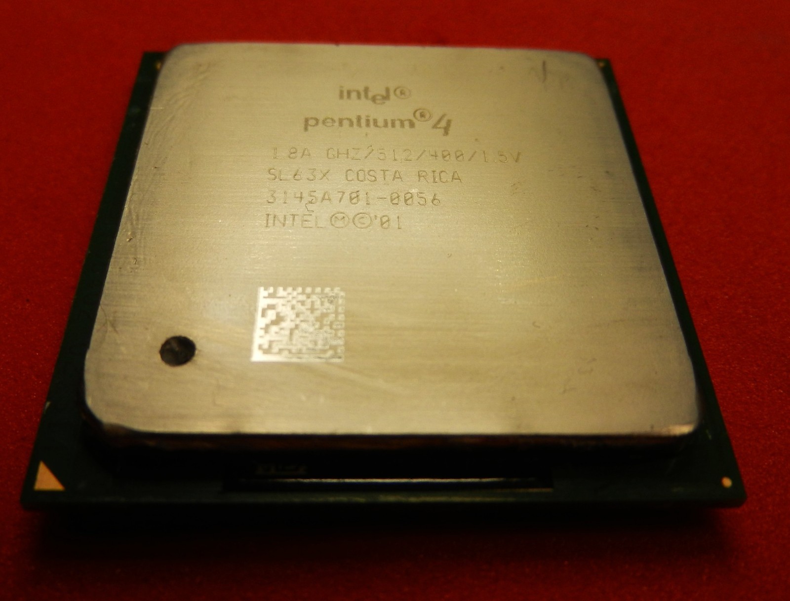 Intel Pentium 4 Processor 1.8 GHz / 512K / 400 MHZ Socket 478/N CPU