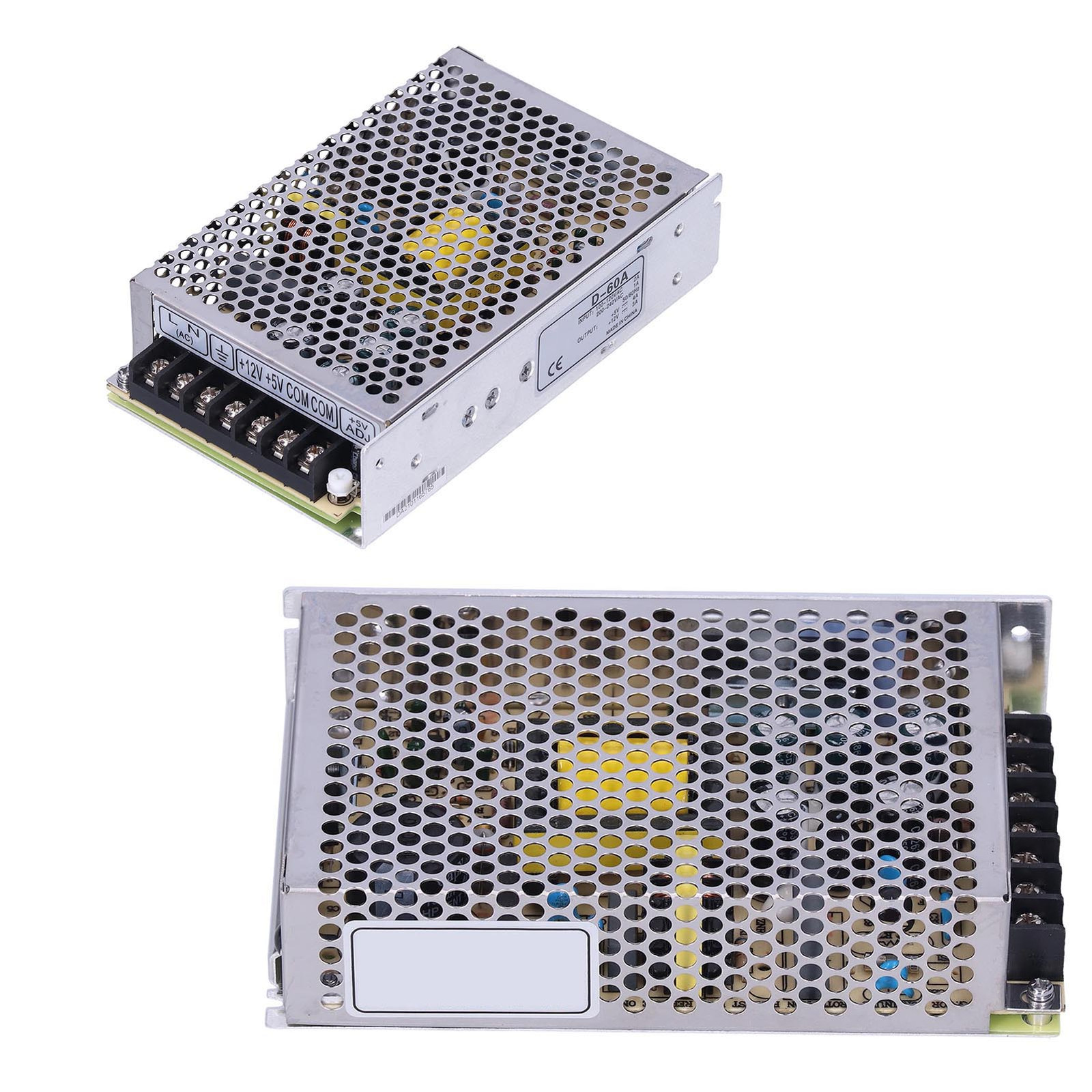Switching Power Supply Output DC 5V/4A 12V/3A Input Voltage D-60A Part