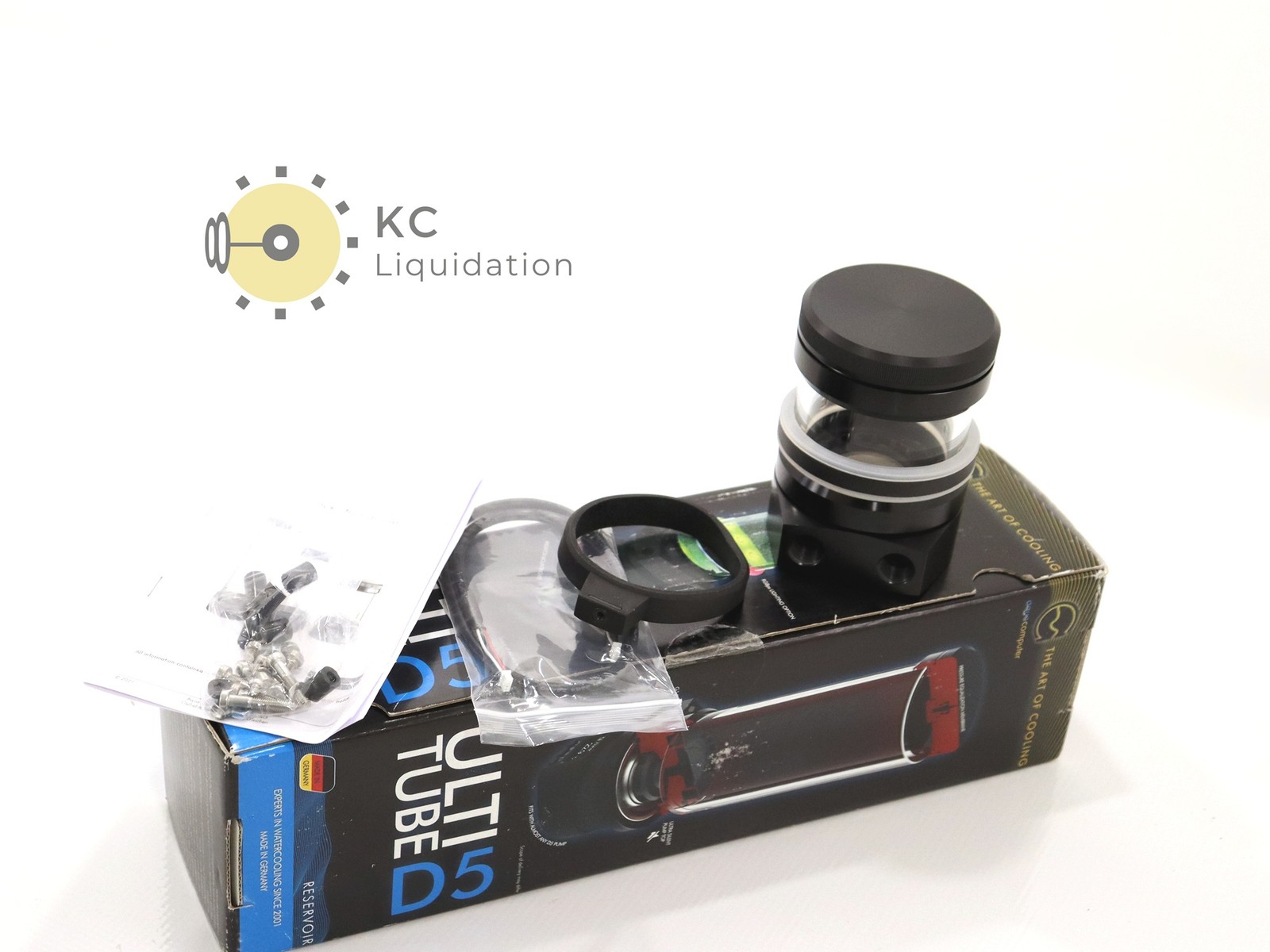 Aqua Computer Ultitube 50 Pro Water-cooling Reservoir For D5 Pump