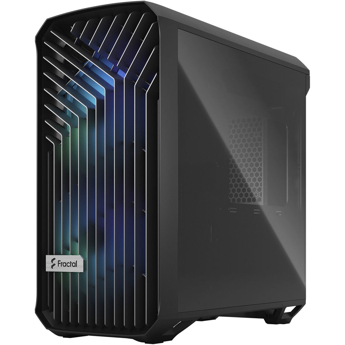 Fractal Design Torrent Compact RGB Light Tempered Glass E-ATX Mid-Tower Computer