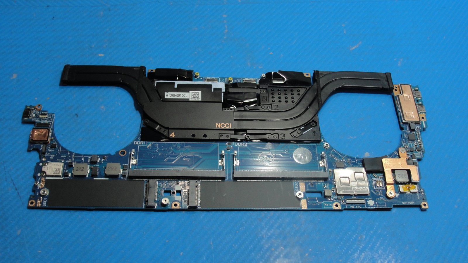 Dell Precision 15.6” 5570 Intel i7-12800H 2.4GHz RTXA2000 8GB Motherboard 4NDTC