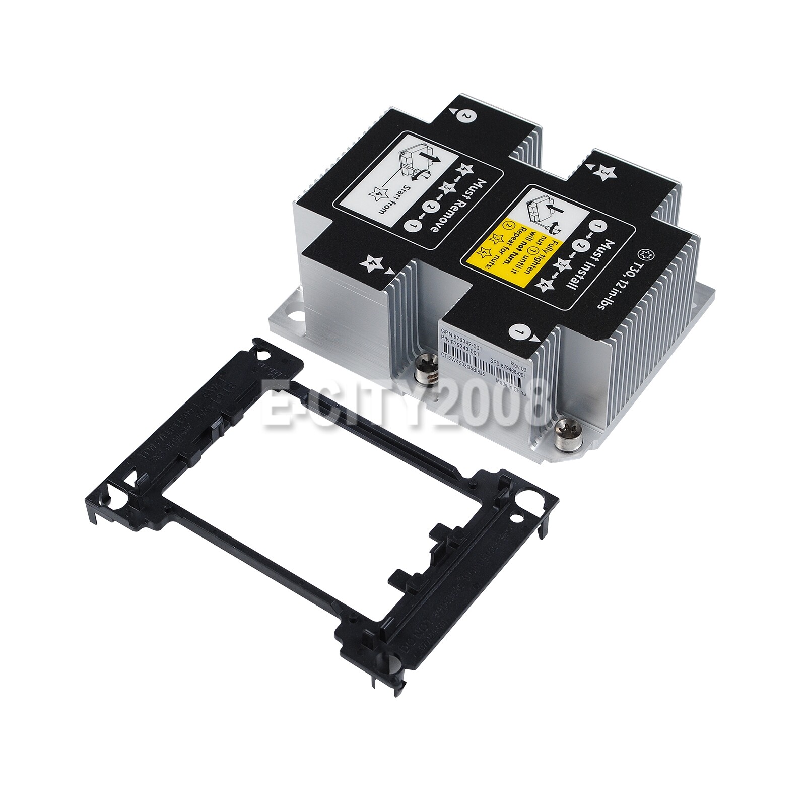 HP ML350 G10 Gen10 Heatsink 879342-001 879343-001 879468-001