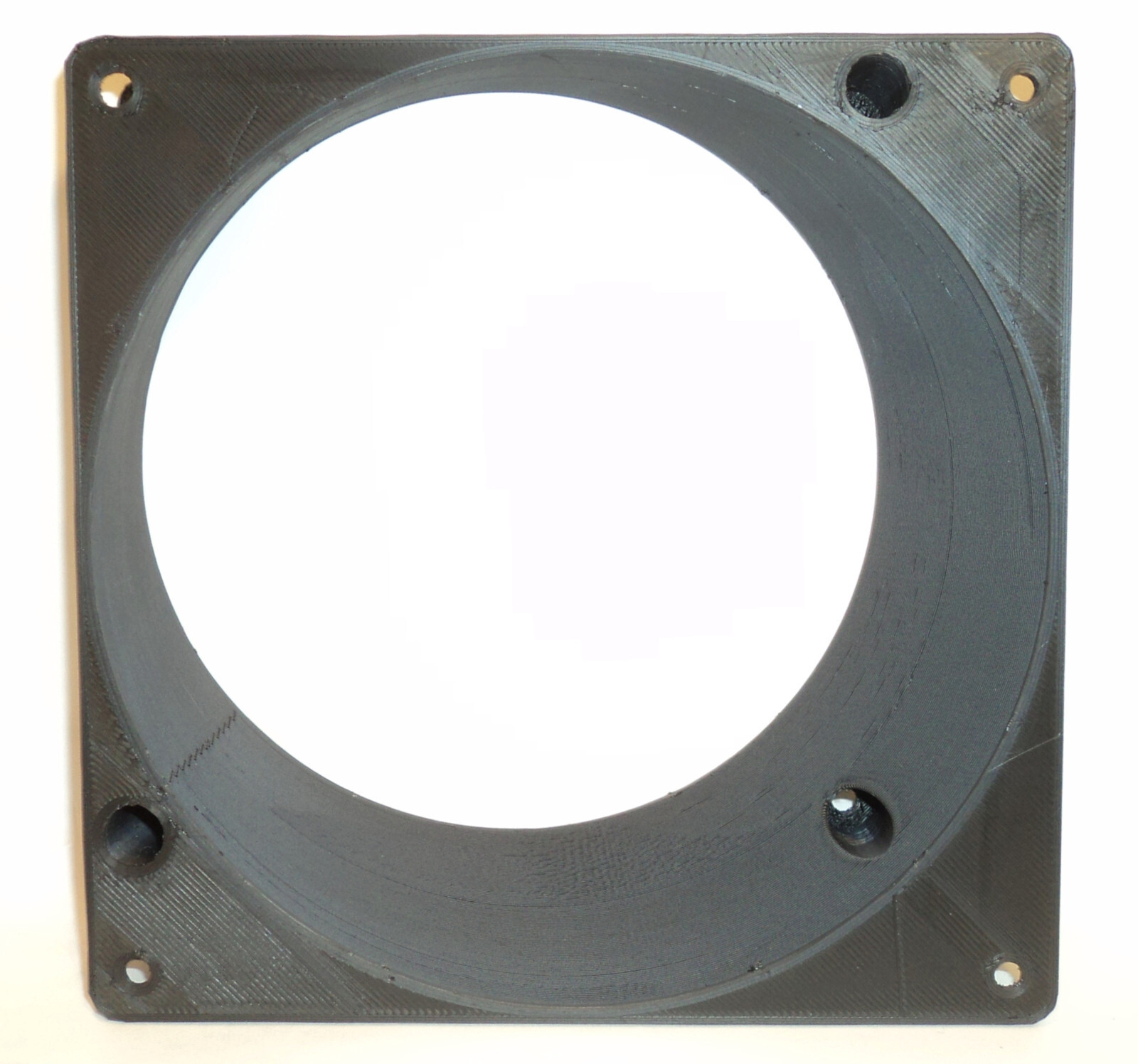 140mm to 120mm CORNER ALIGNED OFFSET FAN Adapter Converter change PC Modding Mod