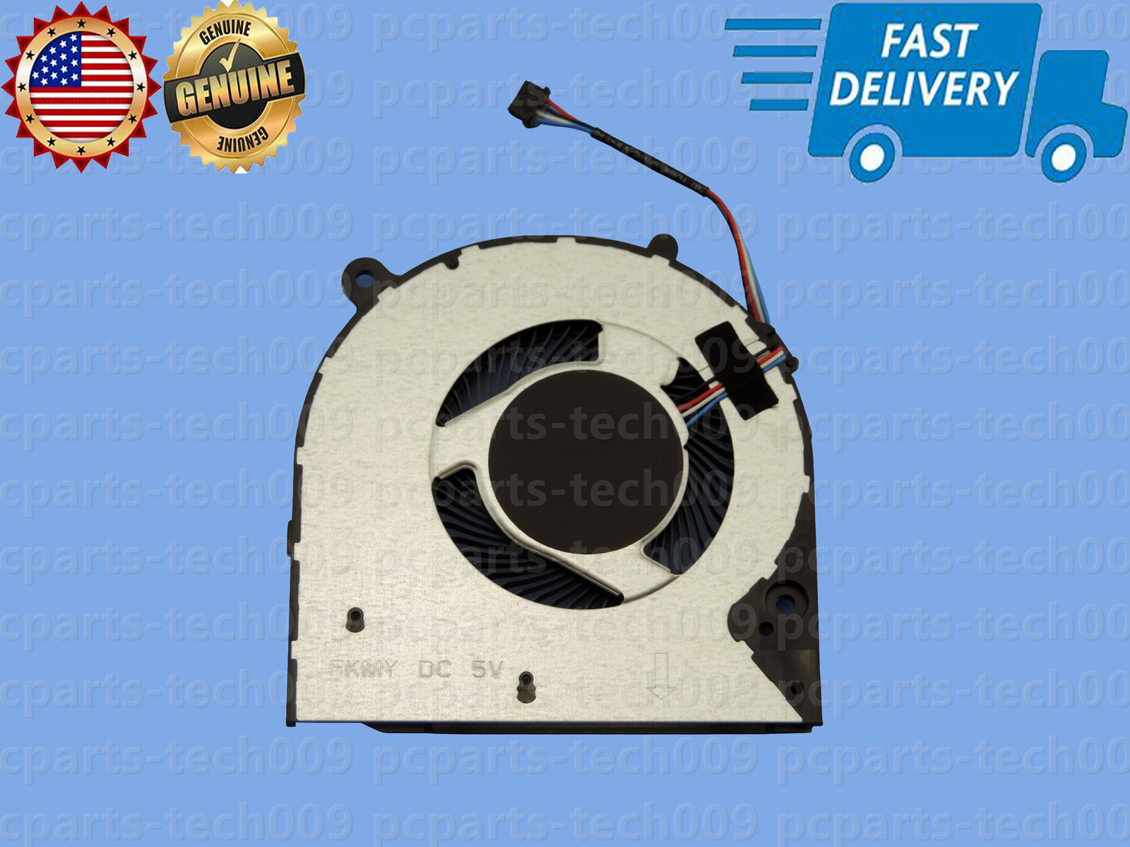 Genuine CPU Cooling Fan For HP 14-cm 14-cf 14-dk Series Laptop 6033B0062401