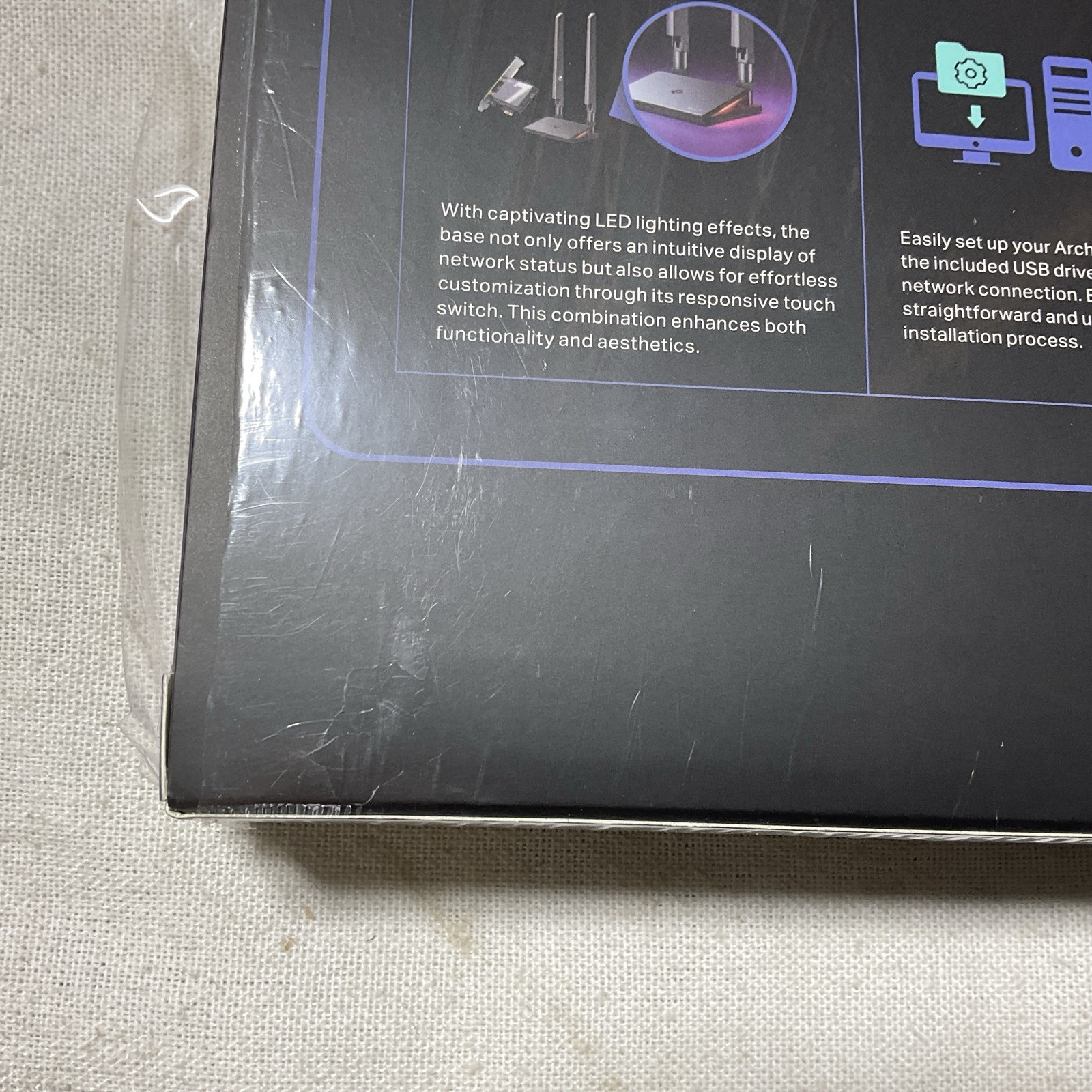 TP-Link WiFi 7 BE9300 PCIe WiFi Bluetooth Card for Desktop PC (Archer TBE550E)G6