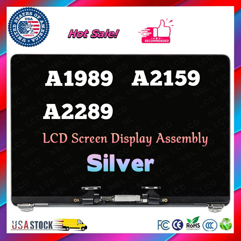 For MacBook Pro 13″ A2159 A2289 A1989 2018 2019 2020 LCD Screen Replacement A++