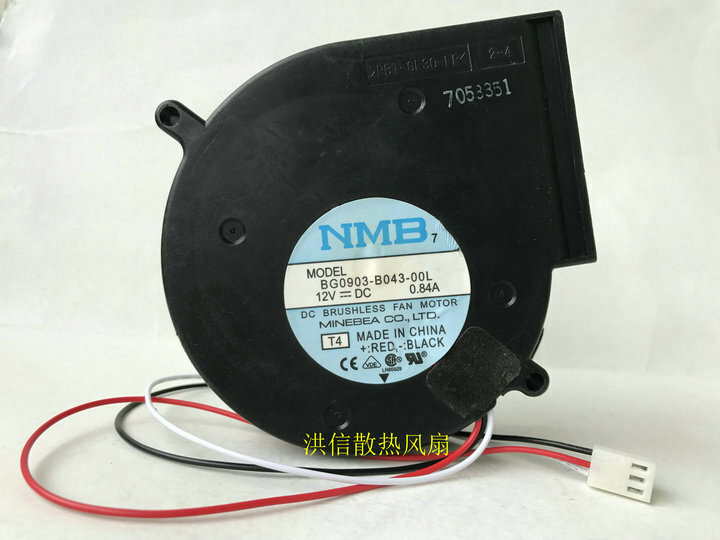 1pcs NMB BG0903-B043-00L DC12V 0.84A 9733 Turbo Blower Cooling Fan 3pin