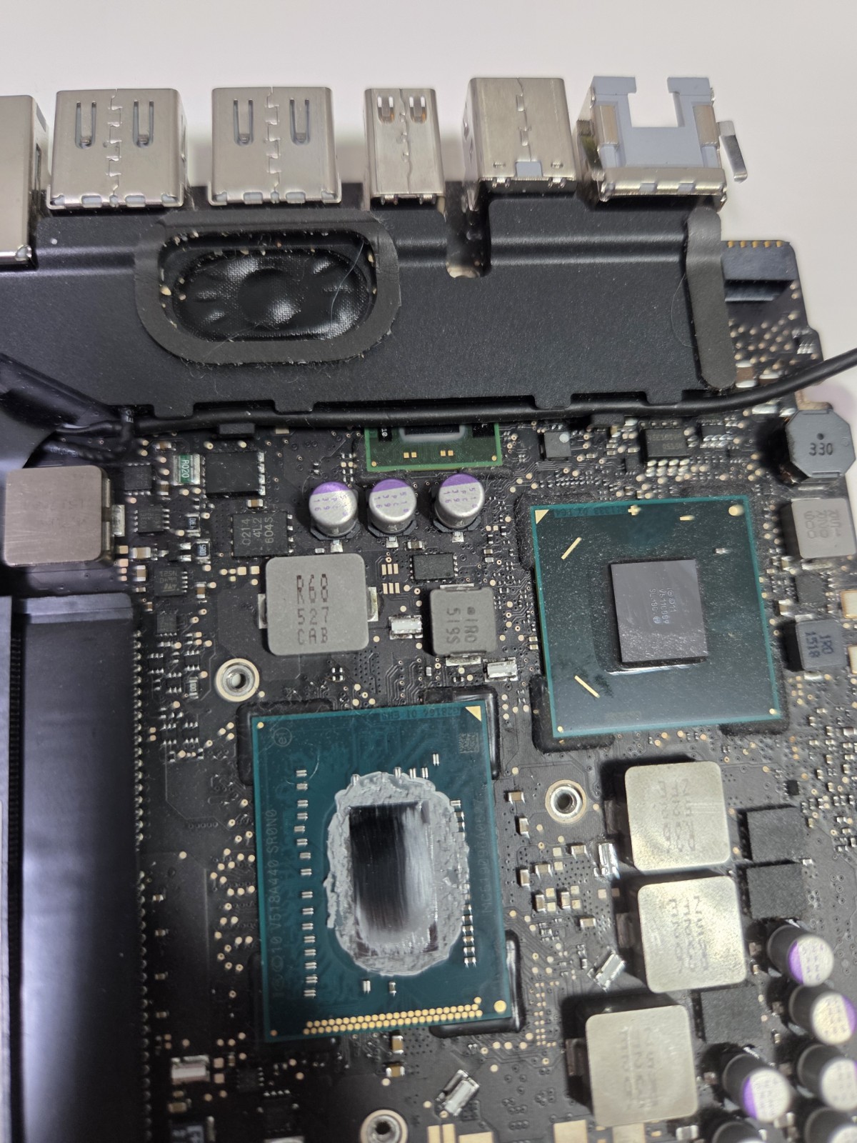 820-3115-B logic board 2012 Apple MacBook Pro A1278, Intel Core i5, 8g DDR3
