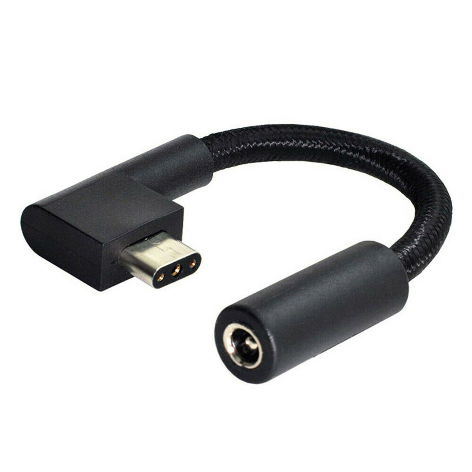 DC 7.4*5.0mm Female to 3Pin Laptop Power Cable Plug Adapter Converter for Razer