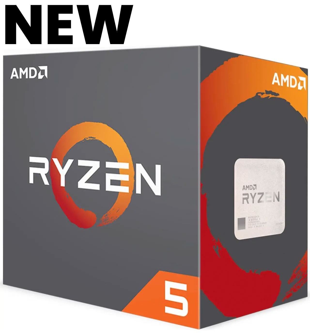 NEW AMD RYZEN 5 1600X 6-Core 3.6 GHz (4.0 GHz Turbo) AM4 YD160XBCAEWOF Processor