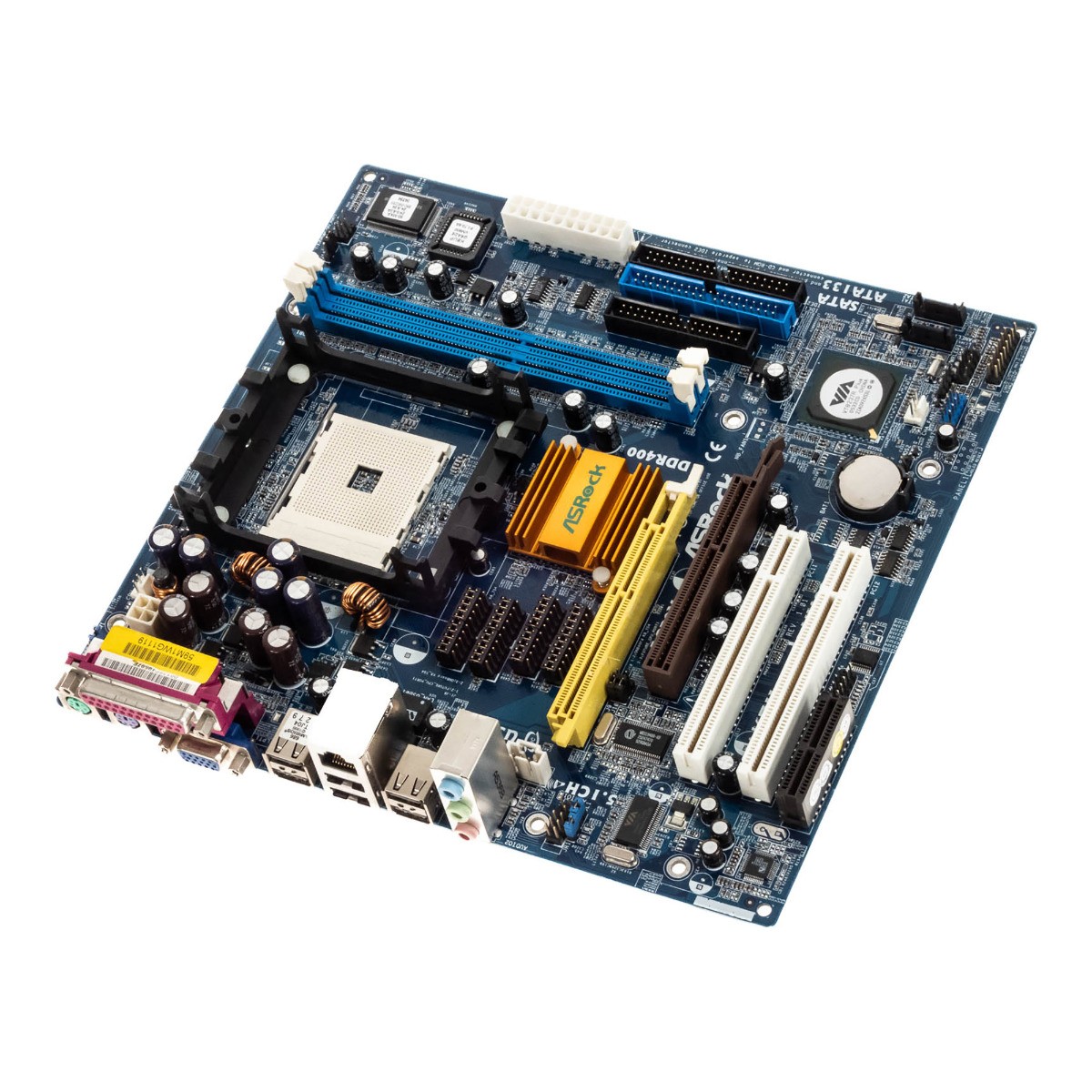 Motherboard ASROCK K8Upgrade VM800 SOCKET 754 DDR AGP PCI AMR mATX