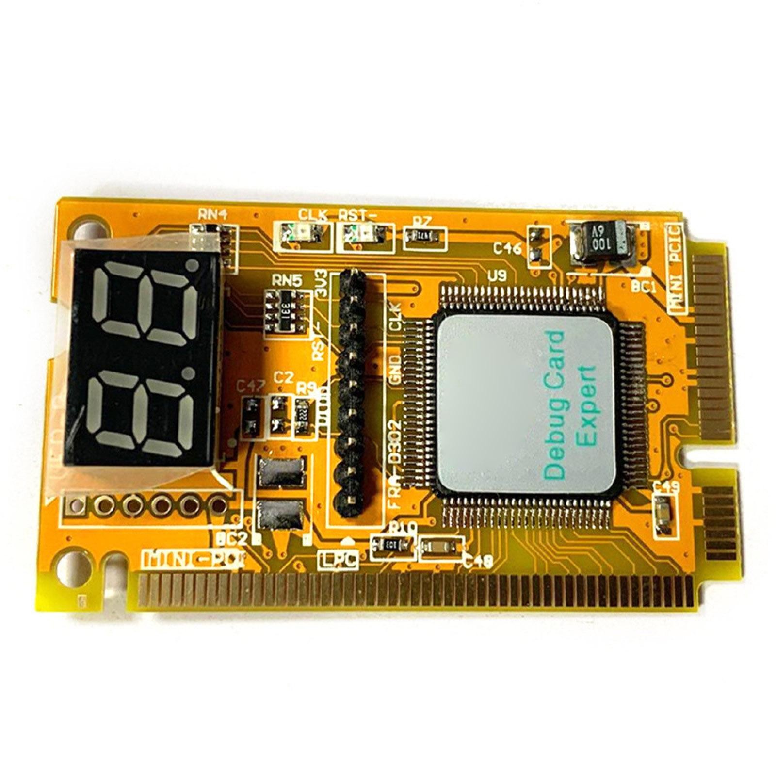 3 in 1 Mini PCI PCI-E LPC Laptop Diagnostic Card Board Test Card PC Analyzer