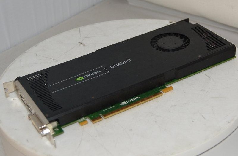 NVIDIA Quadro 4000 Video Card PCIe 2GB 2*Display Port 1*DVI