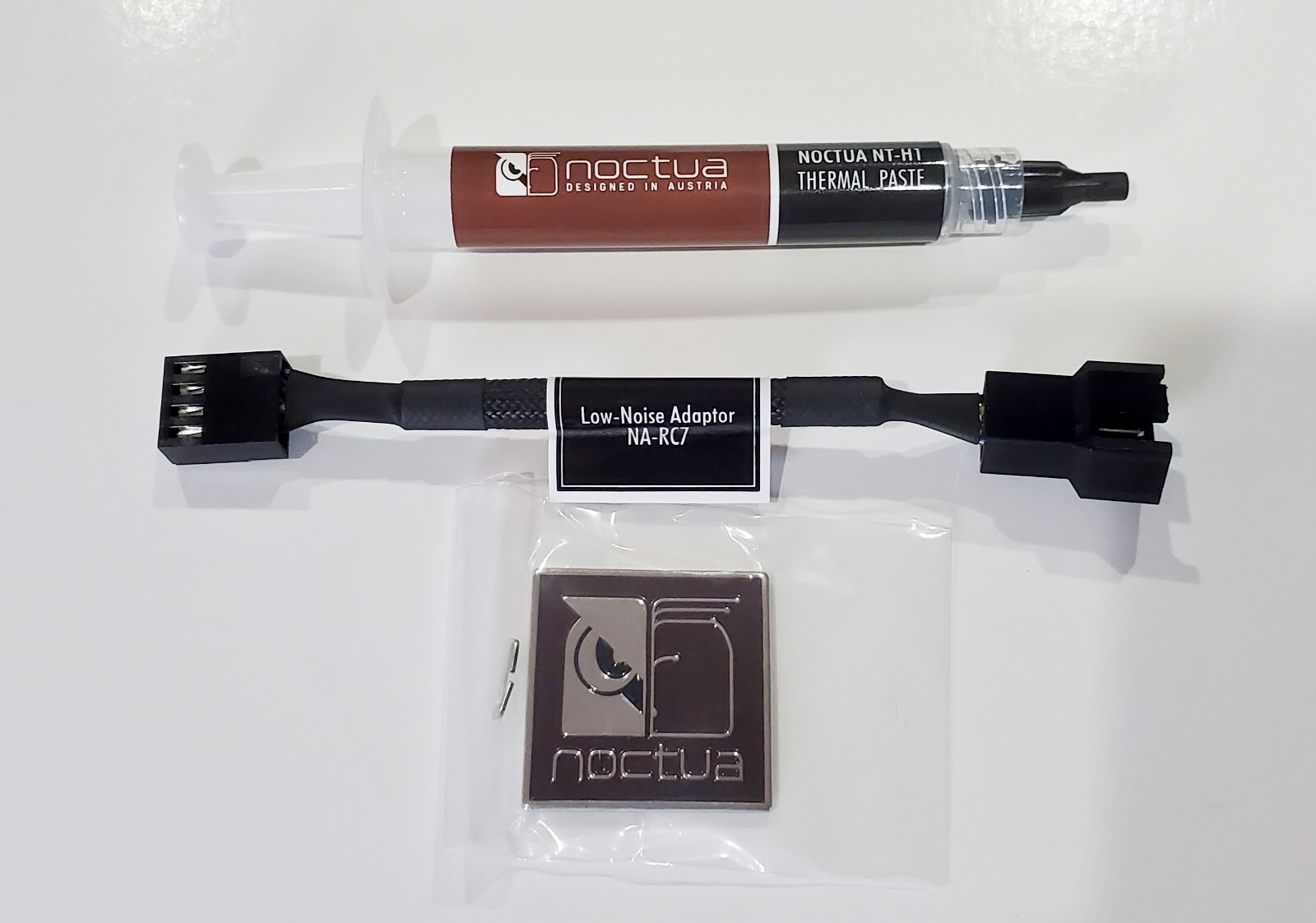 NOCTUA THERMAL PASTE COMPOUND NT-H1 WITH LOW NOISE ADAPTOR NA-RC7. SEALED IN BAG