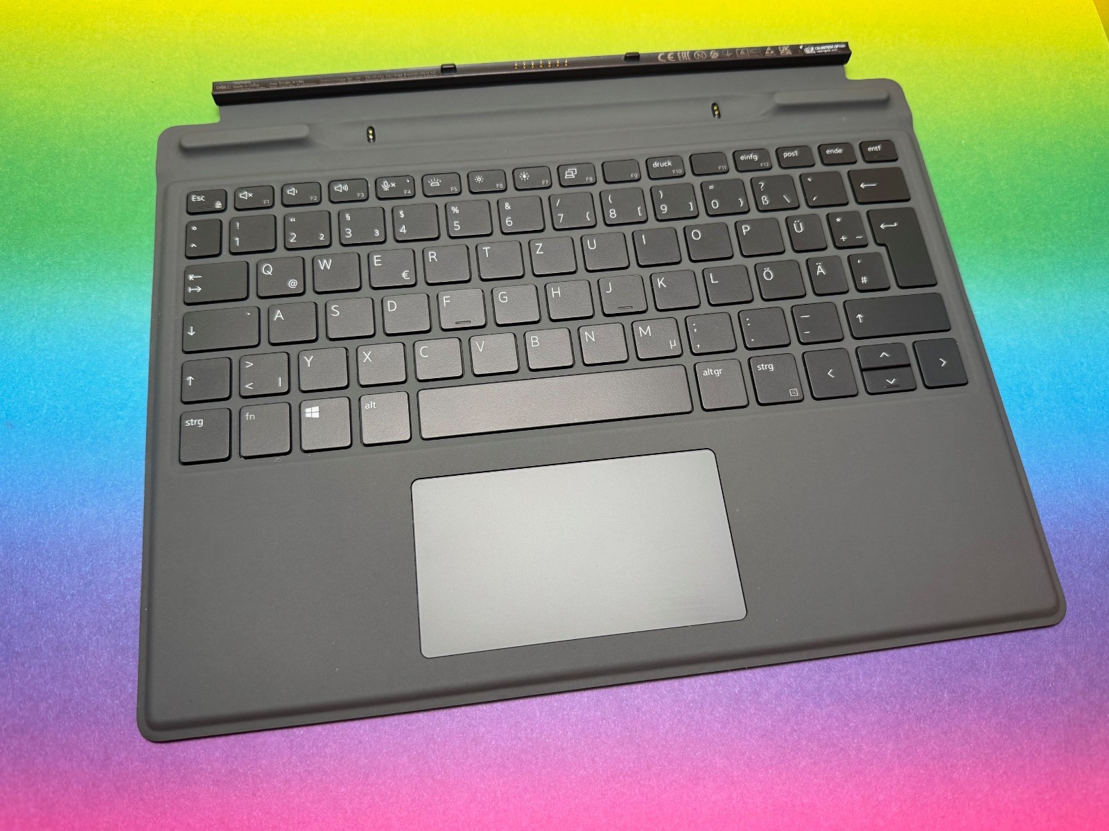 Keyboard Dell Latitude 7320 detachable German K19M 0W78XK with lighting DE