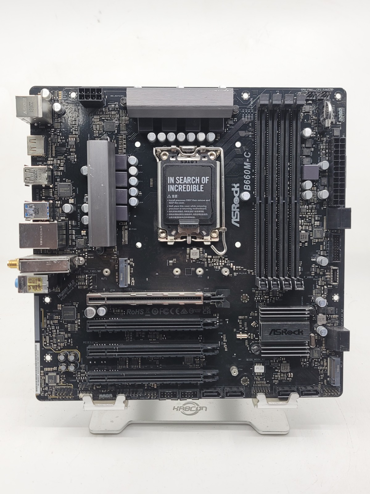 ASRock B660M-C Intel LGA 1700 DDR4 Micro ATX Wifi Motherboard