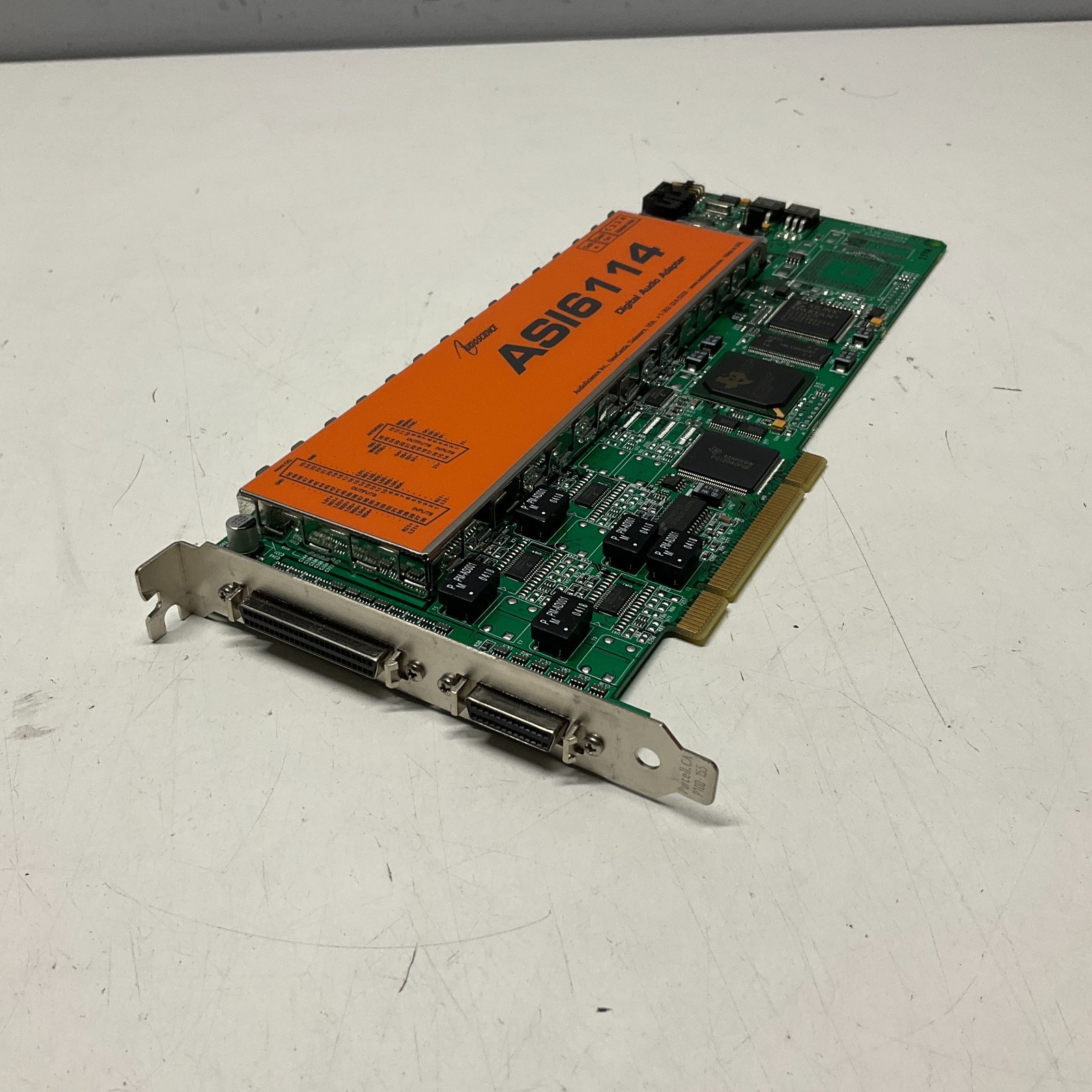 AudioScience ASI6114 AES Digital & Balanced Analog Multichannel Audio Broadcast
