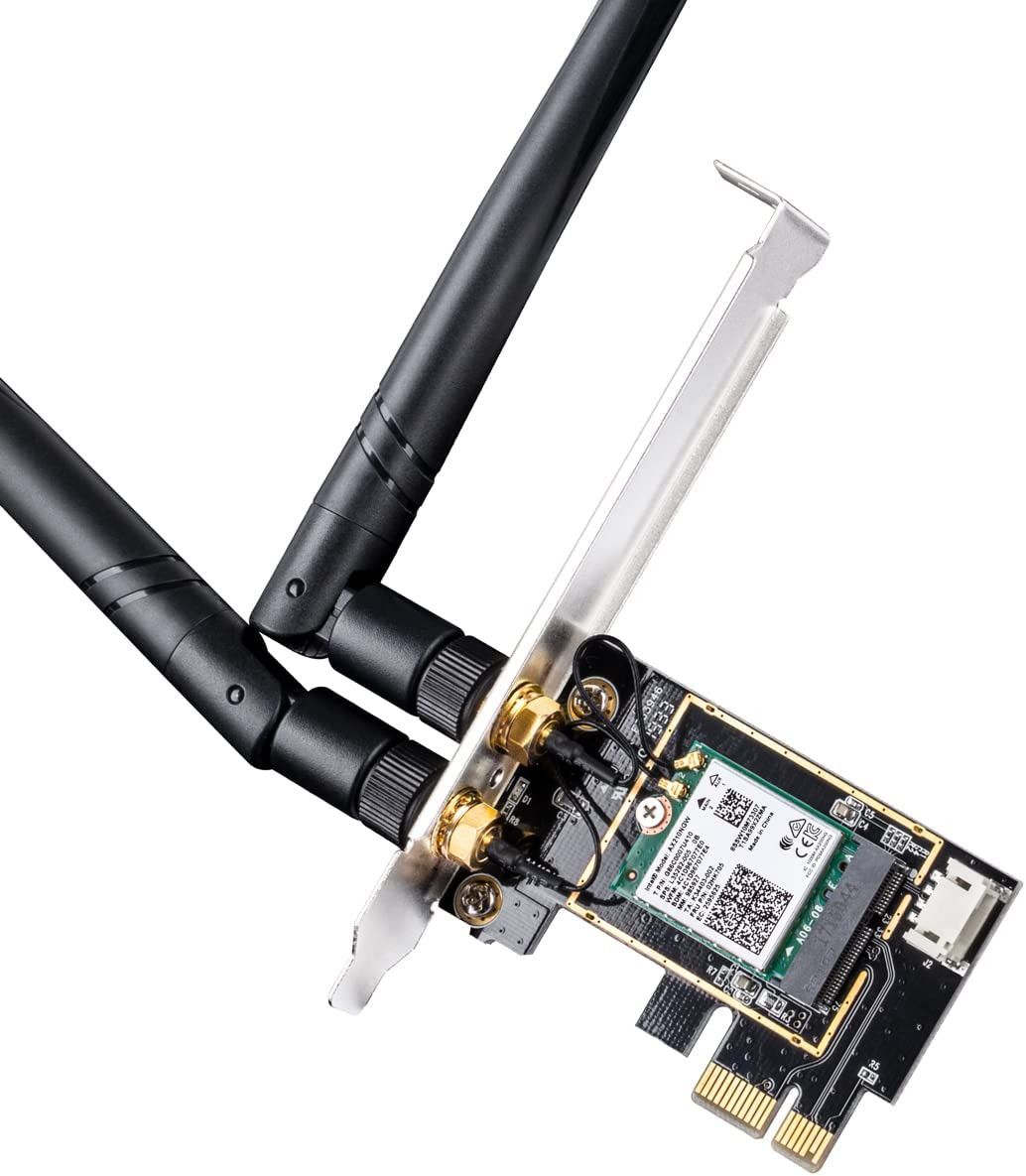AX3000 Wi-Fi 6 Bluetooth 5.0 Pcie Wifi Card for Desktop PC WE3000 |