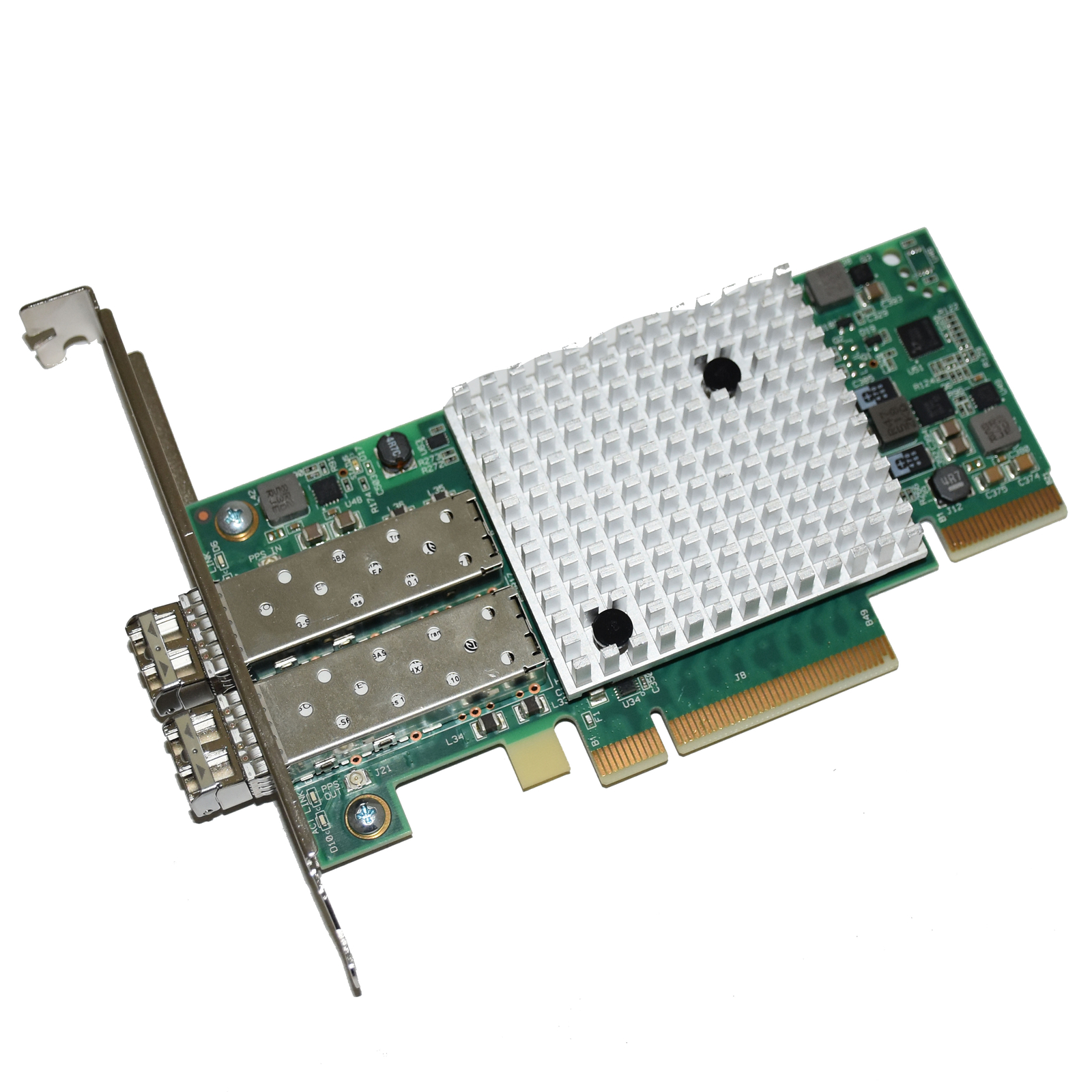 SolarFlare SFN7022F 10Gbps Dual-Port SFP+ PCIe Network Adapter High Profile