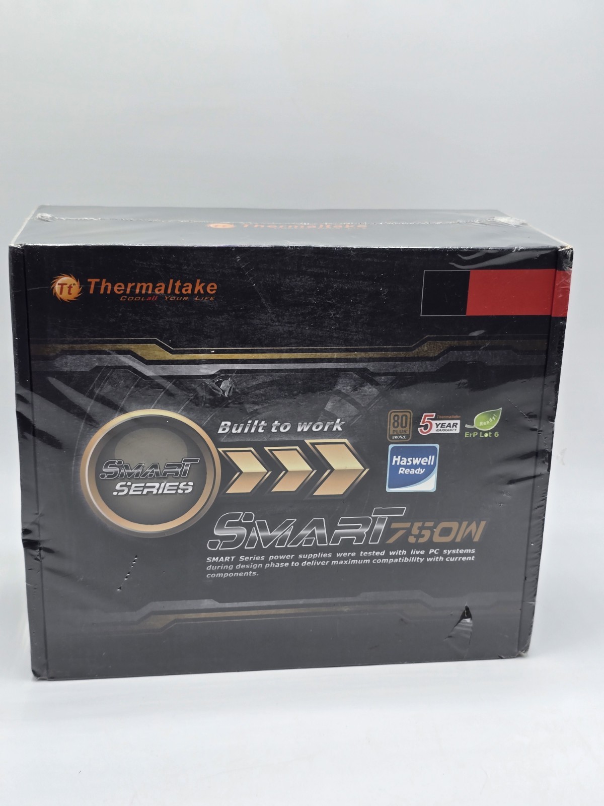 Thermaltake SMART 750W 80plus Bronze Power Supply Smart Series SP-750P Sealed