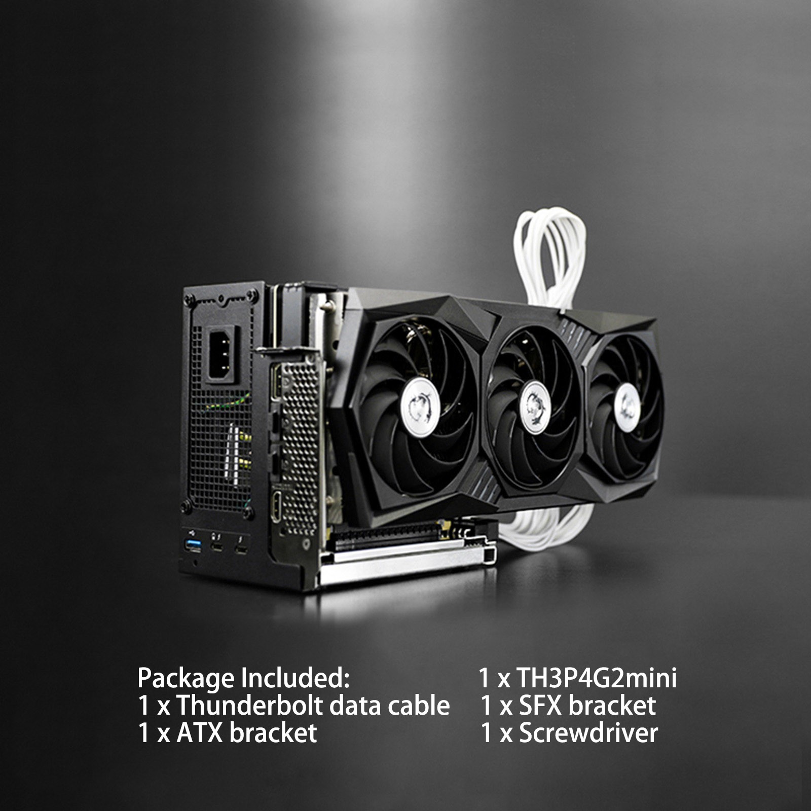 TH3P4G2 mini USB3.0 Graphics Card Extended Compatible Thunderbolt 3 4 #