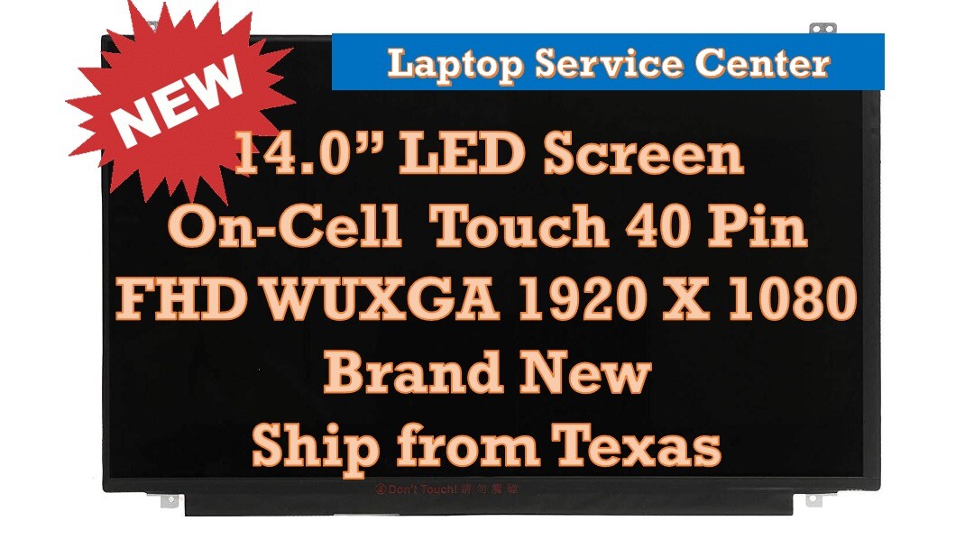 14″ FHD Ag In-cell Touch Panel Panel IVO R140nwf5 R6 Hw:2.2 Fw:0.0 Zb