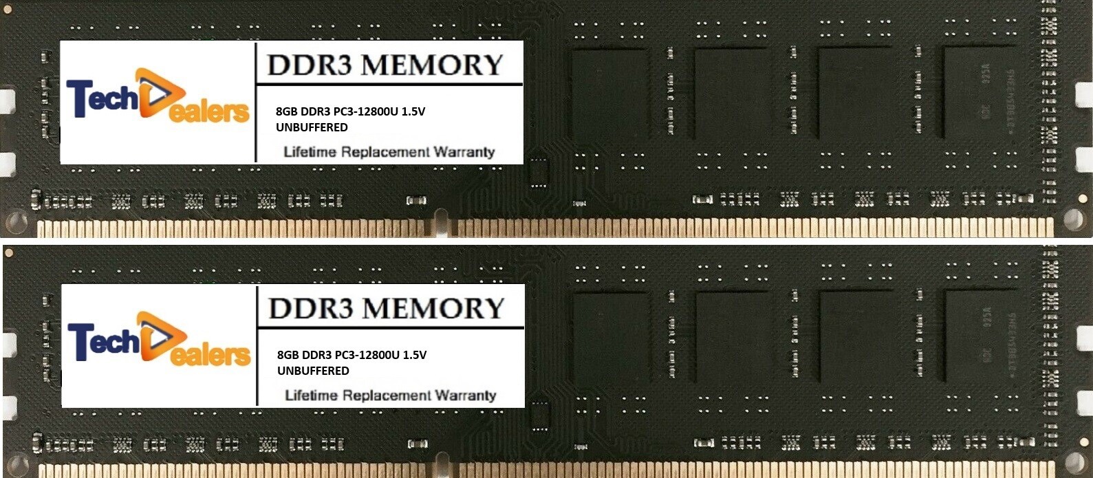 16GB (2X 8GB ) MEMORY RAM DDR3 PC3-12800 1600MHz Unbuffered DIMM