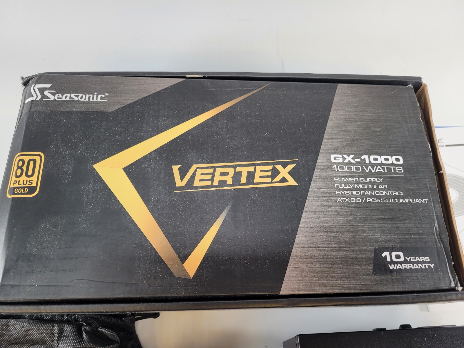 Seasonic Vertex GX-1000 1000W 80+ Gold Fully Modular ATX 3.0 PCIe 5.0 PSU