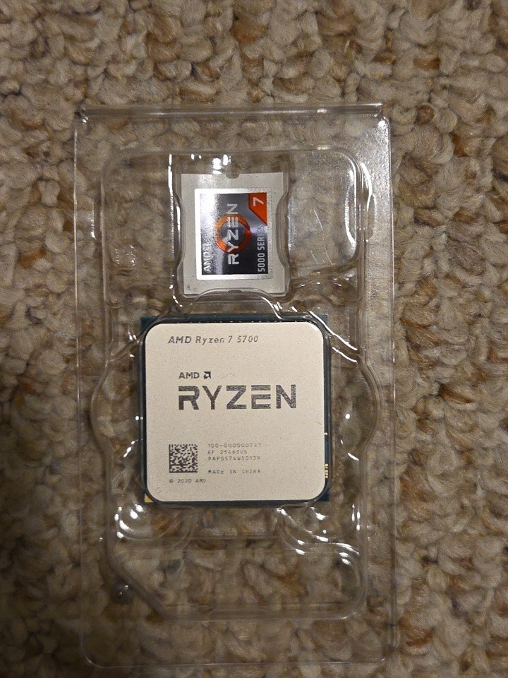 AMD Ryzen 7 5700 Ryzen 5000 8-Core 16-Thread 65W AM4 Desktop Processor CPU