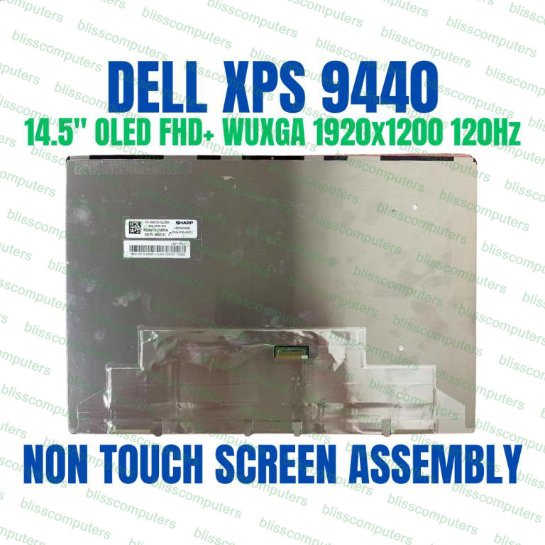 14.5″ WUXGA Dell XPS 14 9440 LCD LED Screen Non Touch Panel 1920×1200 Display