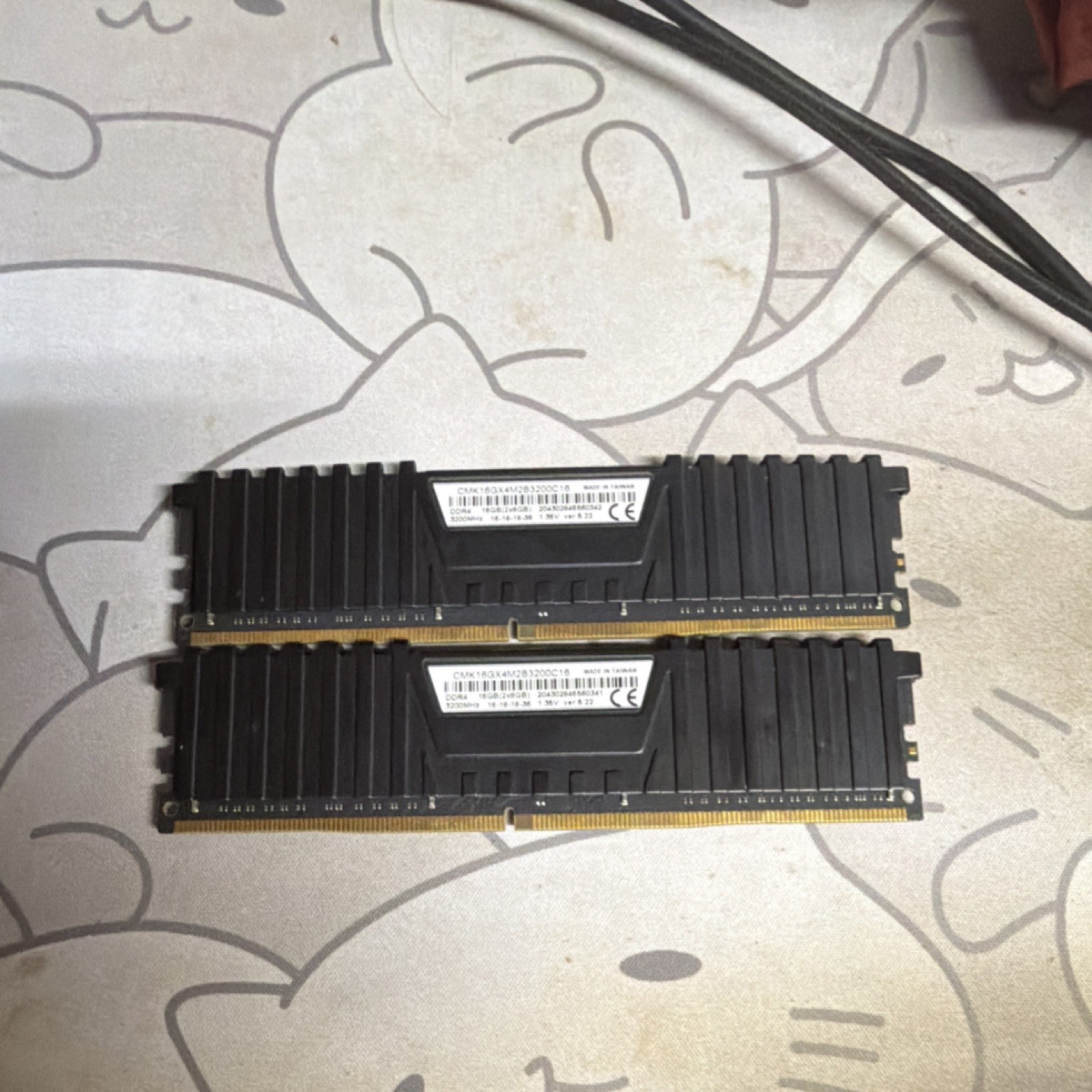 Corsair Vengeance LPX DDR4 16GB (2x8GB) 3200MHz DIMM RAM PC4-25600 (2 Modules)