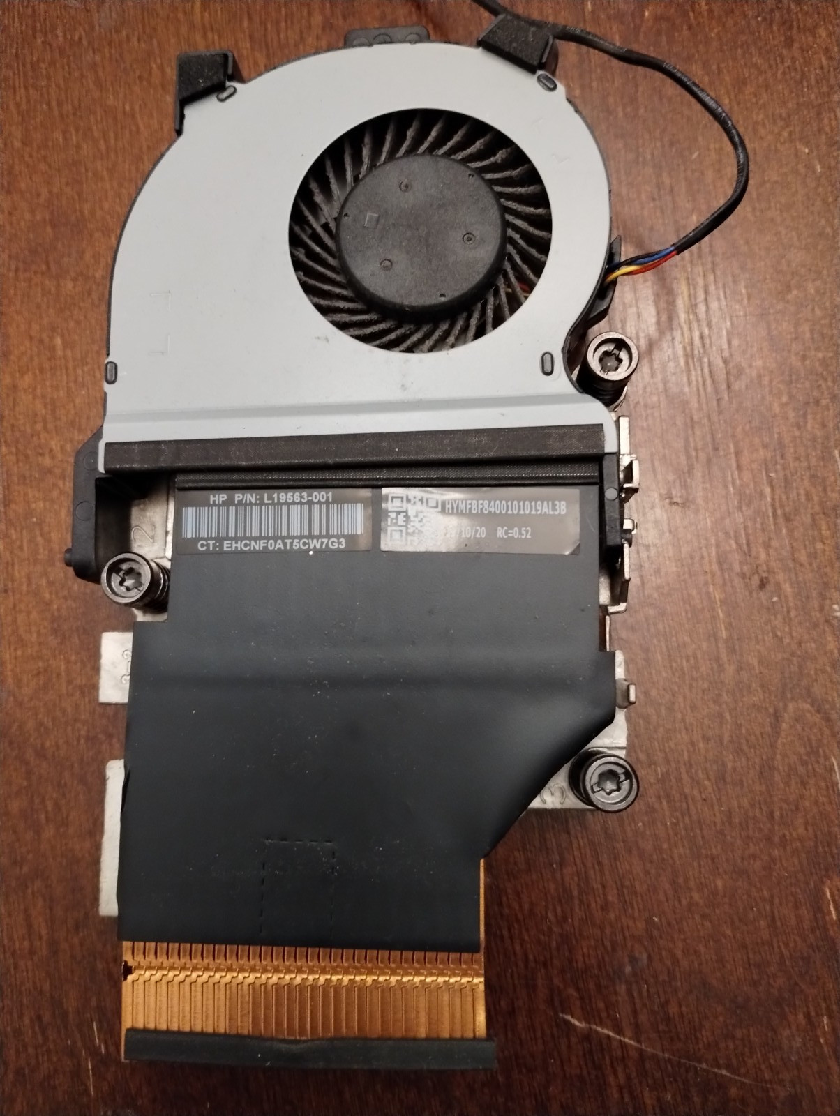 HP EliteDesk 400 600 800 G4 G5 Desktop Mini 65W Heatsink & Fan L31399-001