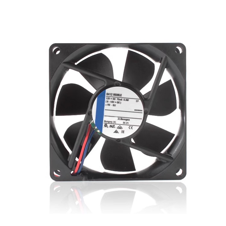 For 8412 NGMLE 80*80*25mm 12V 75mA 0.9W Cooling Fan 2-wire 8412NGMLE