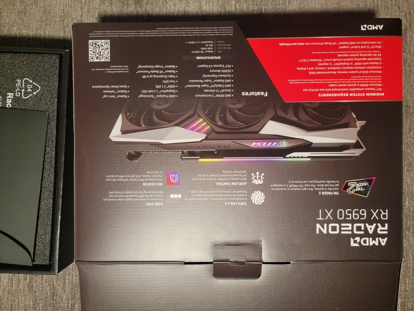 MSI Radeon RX 6950 XT GAMING X TRIO 16GB GDDR6 Graphics Card
