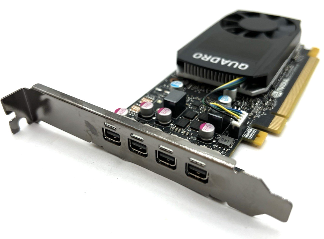 Dell NVIDIA Quadro P620 2GB GDDR5 4 Mini DP High Profile Graphics Card