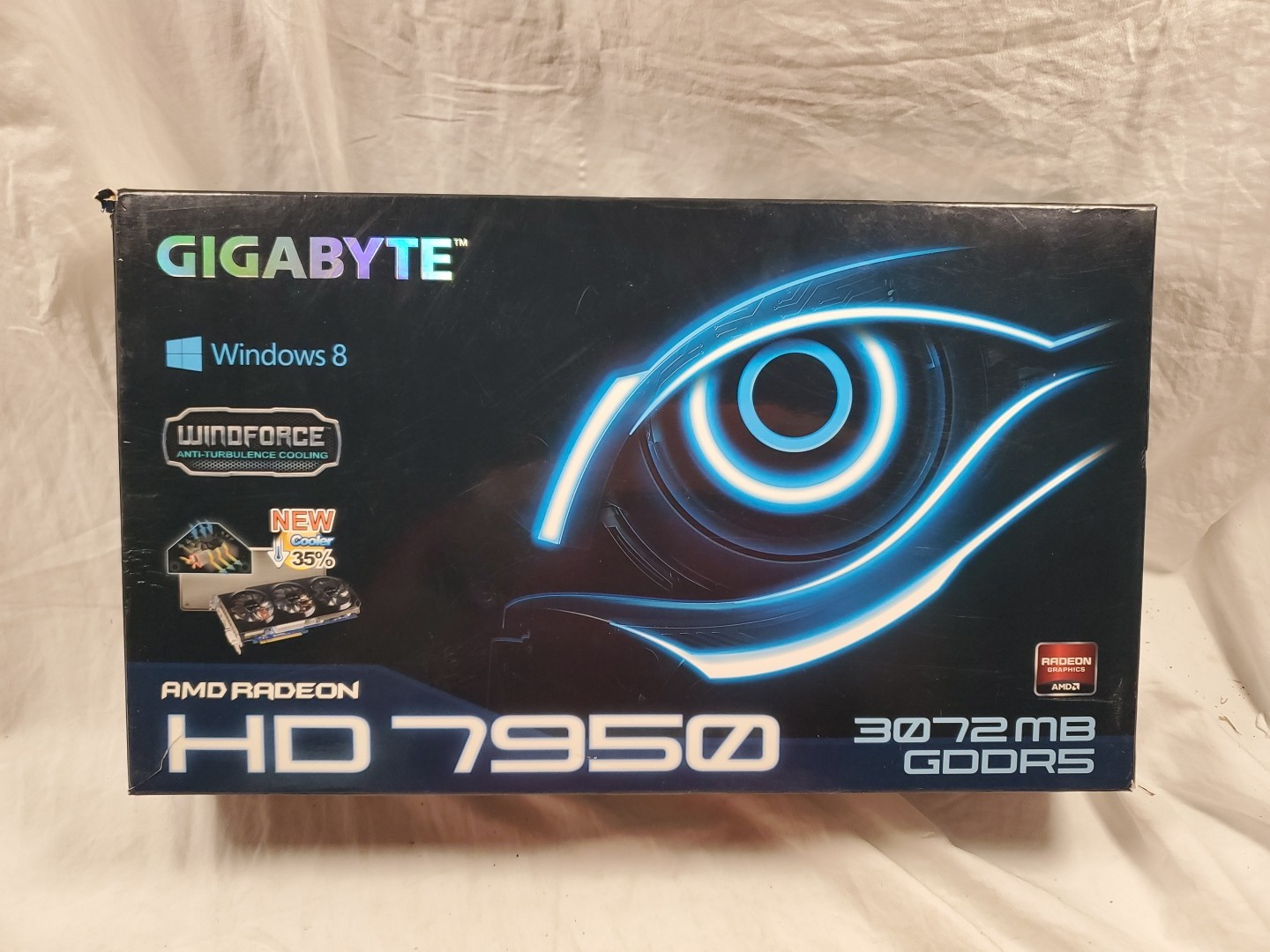Gigabyte AMD Radeon HD 7950 (GV-R795WF3-3GD) 3GB GDDR5 SDRAM PCI Express Graphic