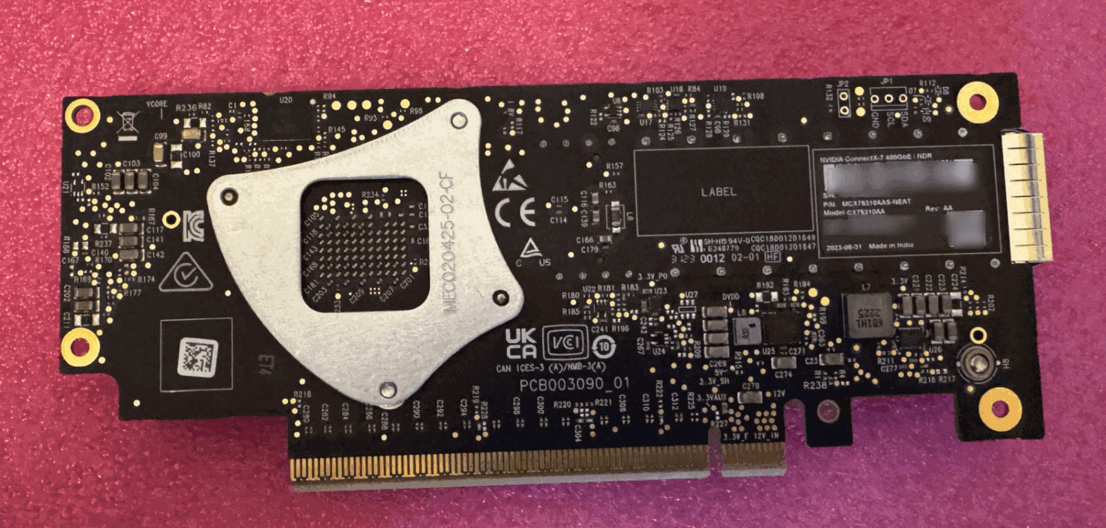 Not working NVIDIA ConnectX-7 400GbE/NDR 1-Port Network Adapter MCX75310AAS-NEAT