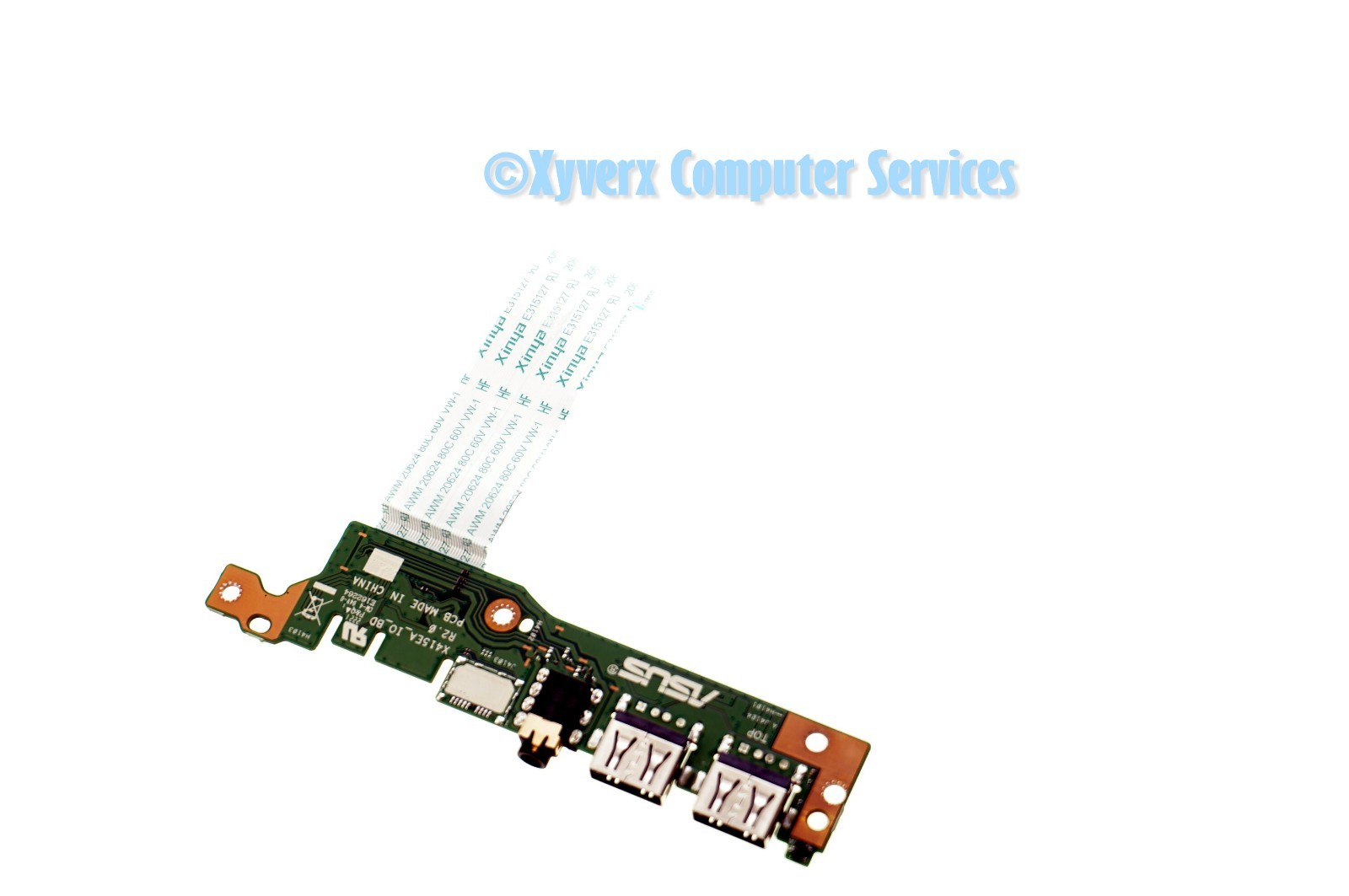 X415EA GENUINE ASUS USB AUDIO BOARD WCABLE F1400EA-SB34 (CG45)