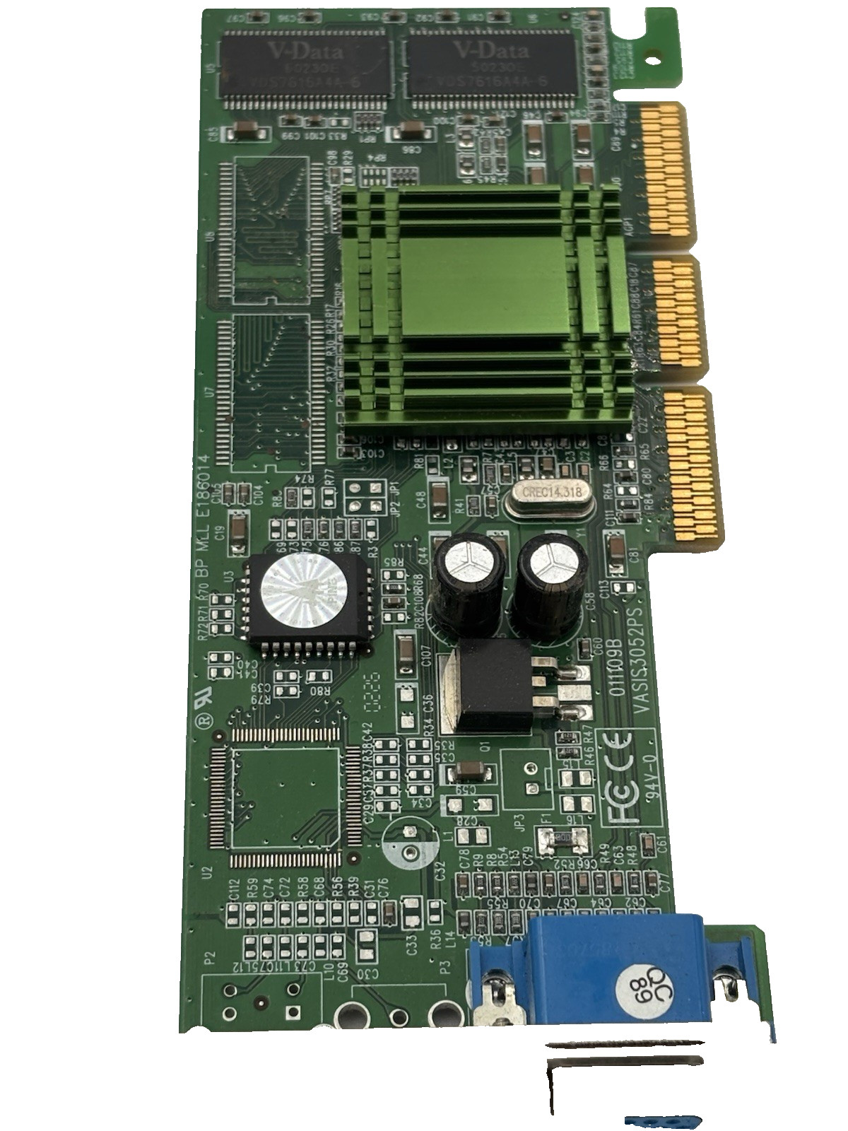 PINE 3D Phantom XP-2800 32MB AGP Universal Graphics Card Untested