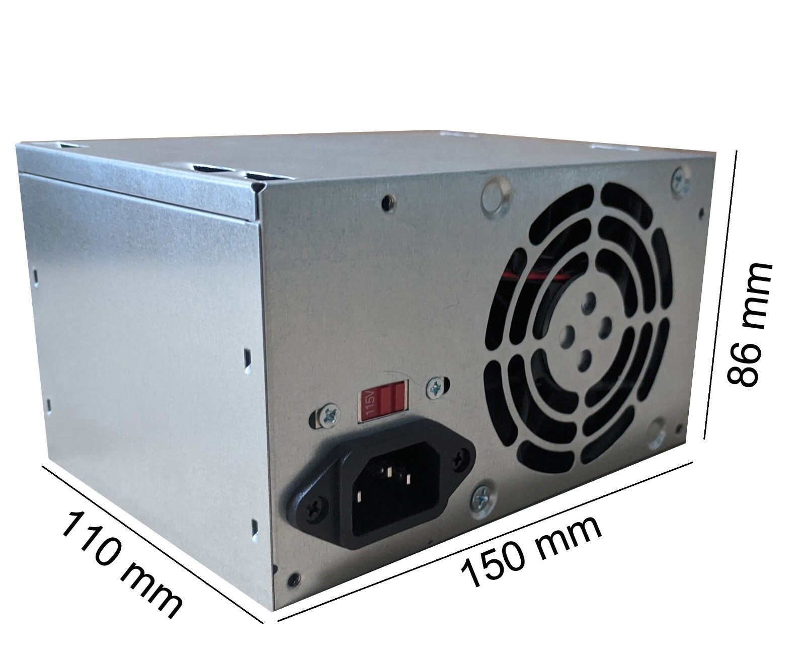 New SHARK 400W Upgrade Desktop PC Power Supply For Delta Enhance Bestec Compaq