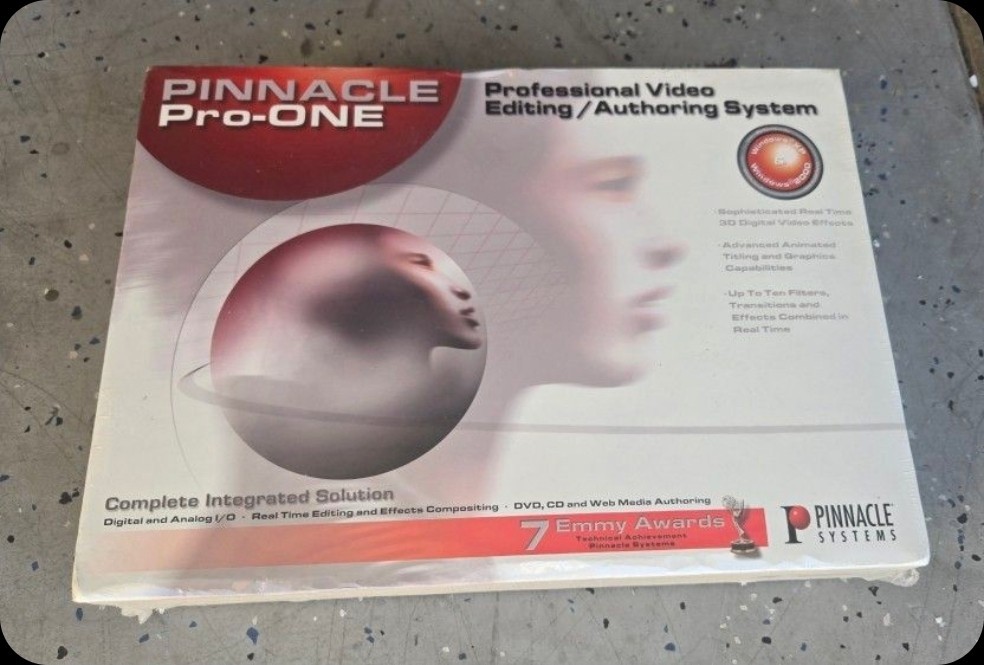 Pinnacle Pro-ONE Professional Video Editing & Authoring System NTSC Adobe SEALED