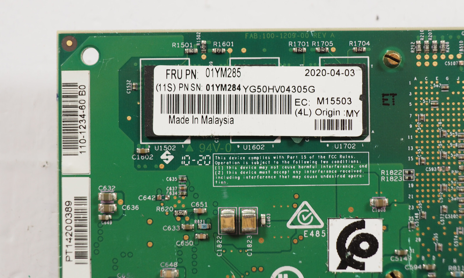 CHELSIO T6225-CR 01YM285 110-1234-60 Dual Port PCIe 25G Network Card w/2*25G SFP