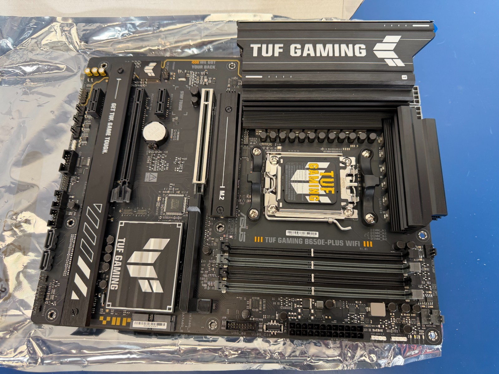 ASUS TUF GAMING B650E-PLUS WIFI AMD B650 ATX motherboard Ryzen 7000 8000 9000