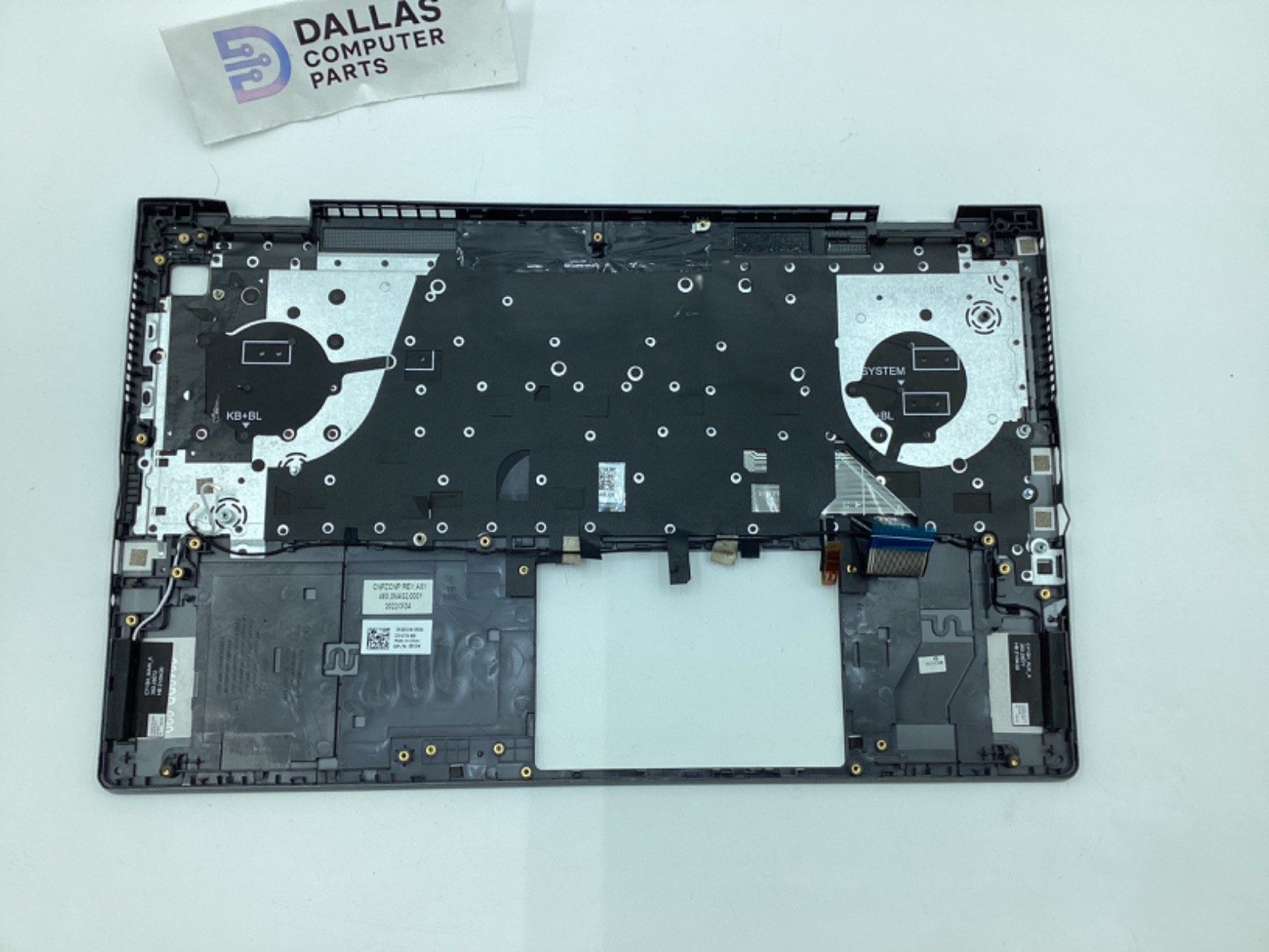 For Dell Vostro 15 7510 Palmrest with Backlit Keyboard 0XV1DW PR33