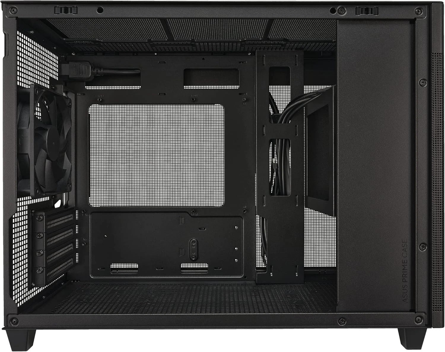 Prime AP201 Micro ATX PC Case, SFF Ready Compact Design, Pre-Installed Fan, M…